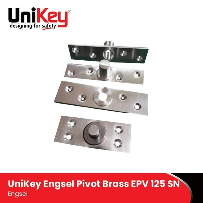 Unikey Engsel Pivot Brass Epv-125 Bearing Sn