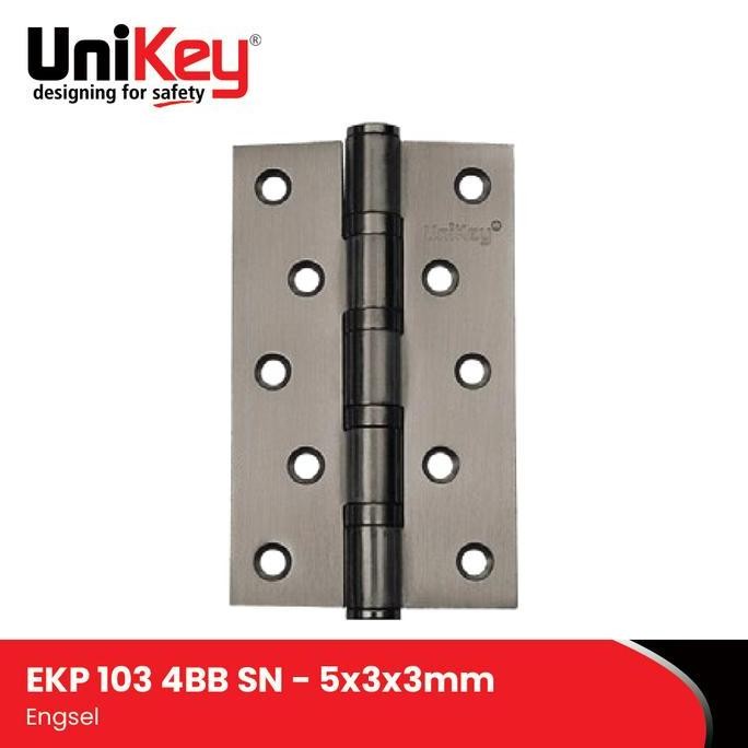 Unikey Steel Hinge Ekp 103 5X3X3Mm 4Bb Sn Engsel