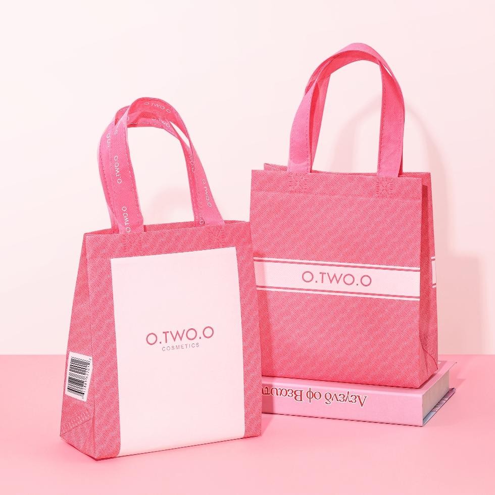 

O.TWO.O Canvas Tote Bag Cosmetics Storage Shopping Big aSt
