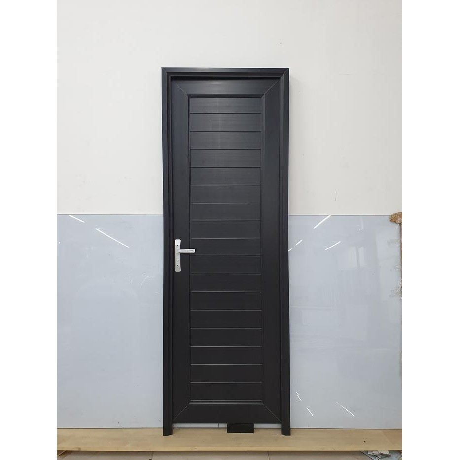 Porto Door Upvc 70 X 200 Cm 01 Full Panel / Pintu Kamar Mandi Upvc/ Pintu Toilet/ Wc Original Dan Te