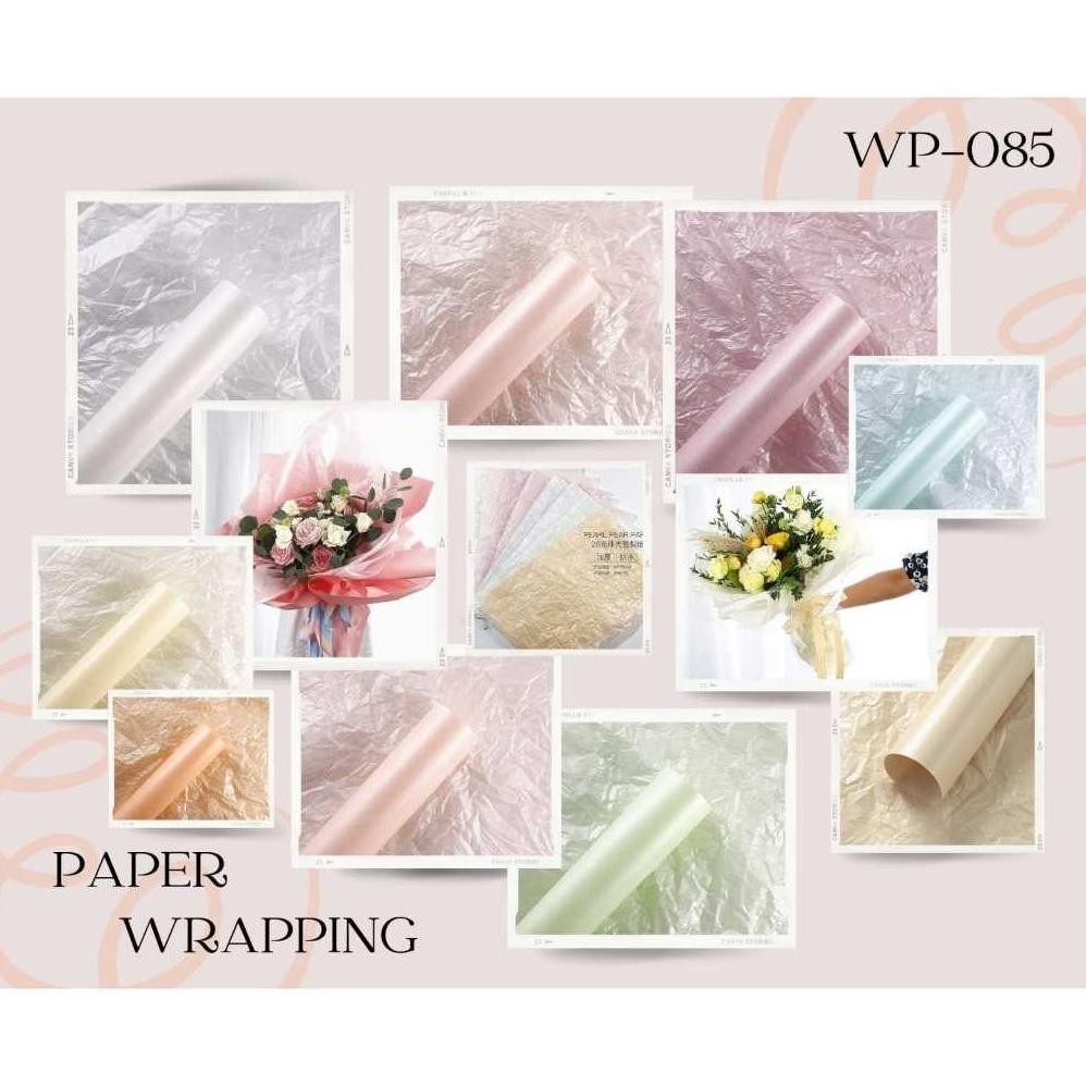 

[20 LEMBAR] WP085 - KERTAS PEMBUNGKUS BUKET BUNGA FLOWER WRAPPING PAPER SYDNEY TISSUE GLOSSY FLORIST WATERPROOF aSt