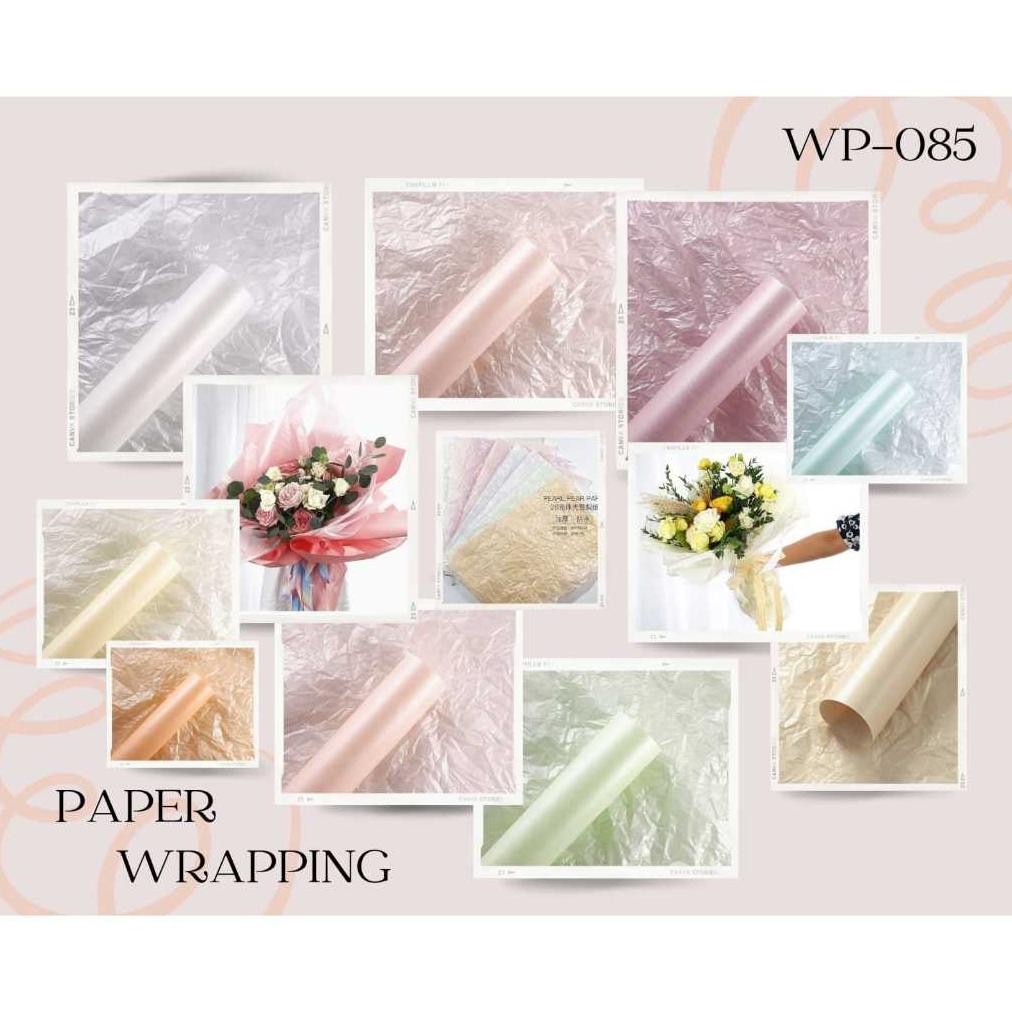 

[20 Lembar] WP085 - Kertas Pembungkus Buket Bunga FLOWER WRAPPING PAPER SYDNEY Tissue Glossy Waterproof Florist aSt