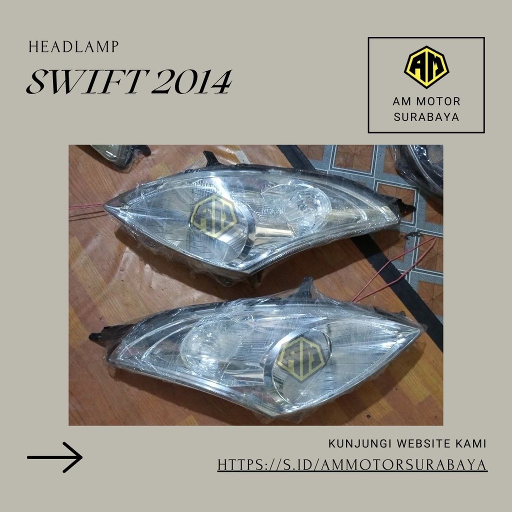 Headlamp SWIFT 2014