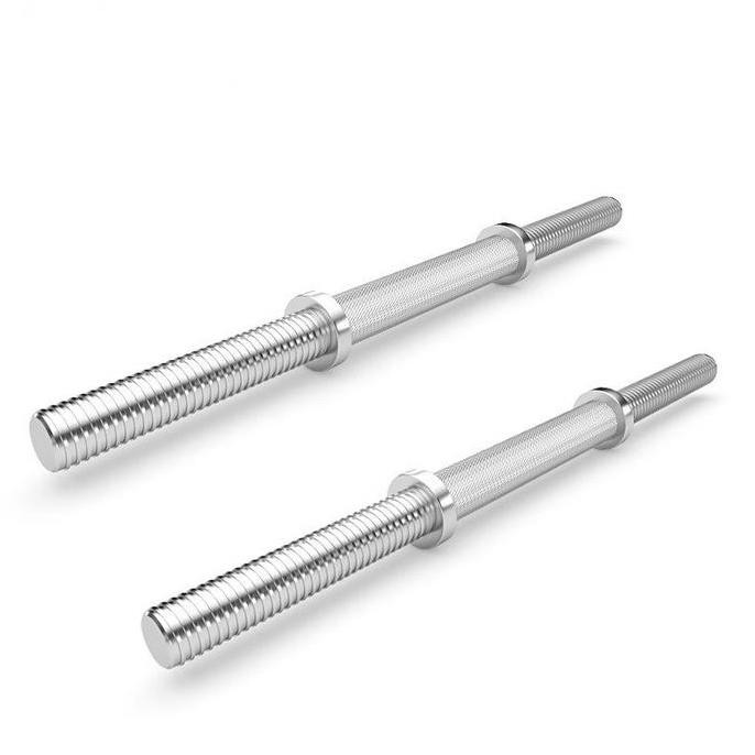 Stick Dumbell Sambung Barbel Besi Cor Pendek 35Cm Ergonomis Anti Licin