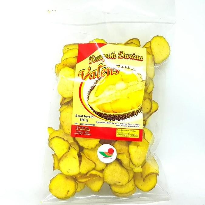 

(Allthebest) VALENS KRUPUK BUAH DURIAN 150gr | KERUPUK KERIPIK KRIPIK DUREN MANIS