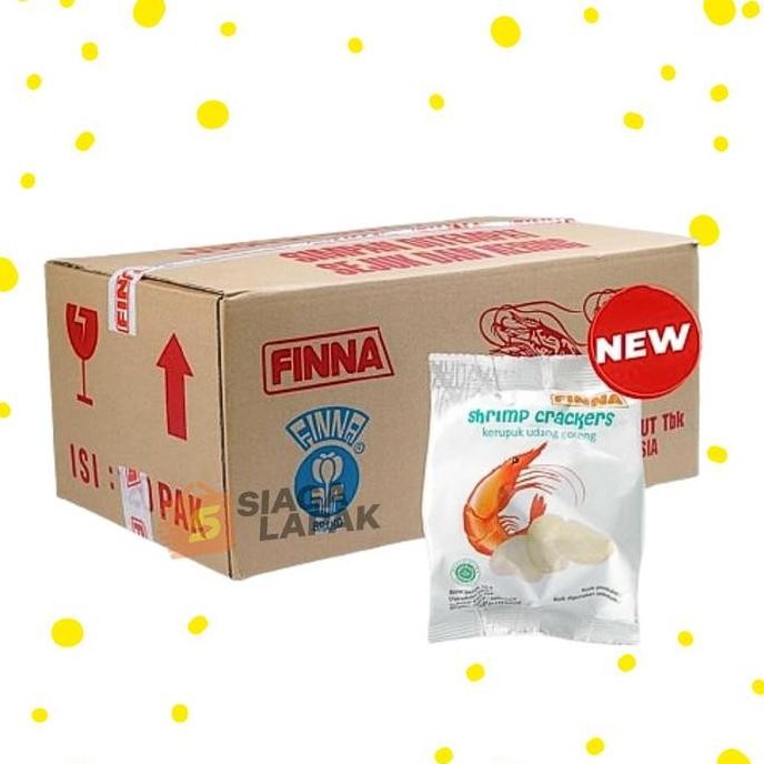 

(Allthebest) Finna Kerupuk Udang 1 DUS Matang Siap Makan