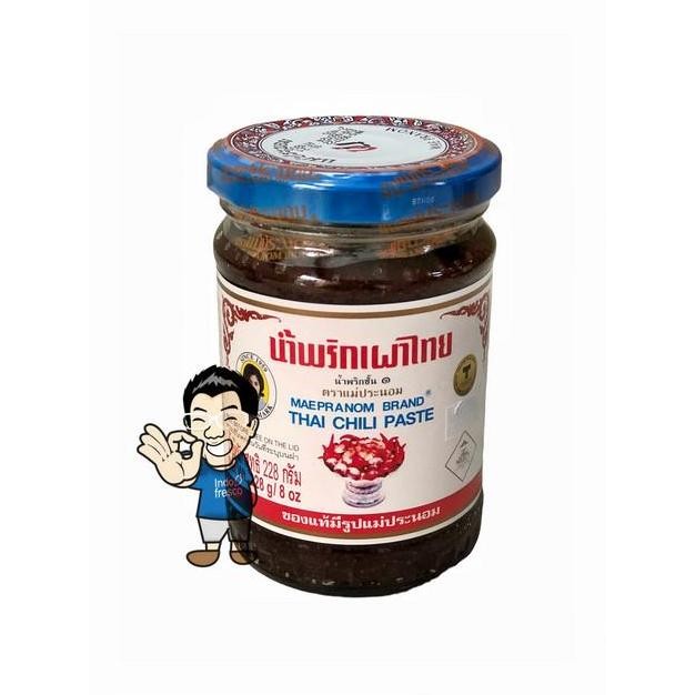 

Promo Maepranom Thai Chili Paste 228G - Sambal Thailand Autentik Rasa Khas Pedas