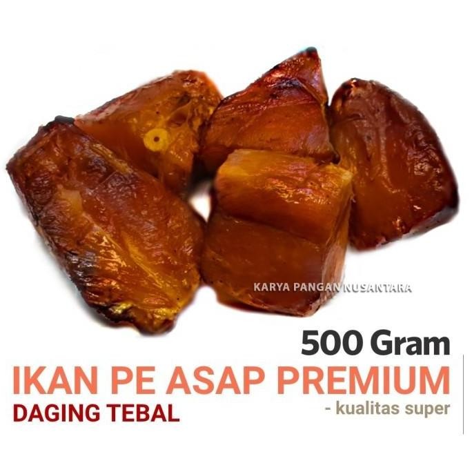 

(Allthebest) Ikan Pe Asap 500 Gram - Ikan Pari Asap - Iwak Pe Kualitas Super