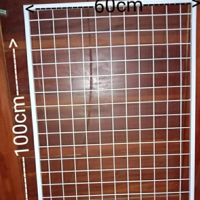 Diskon Rak Pajangan Akrilik Mondo 100x60cm - Ram Besi Etalase Aksesoris Toko