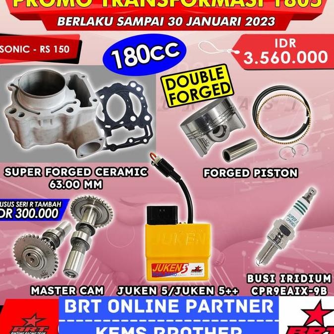 Promo BLOK BRT SONIC PLUS ECU COD