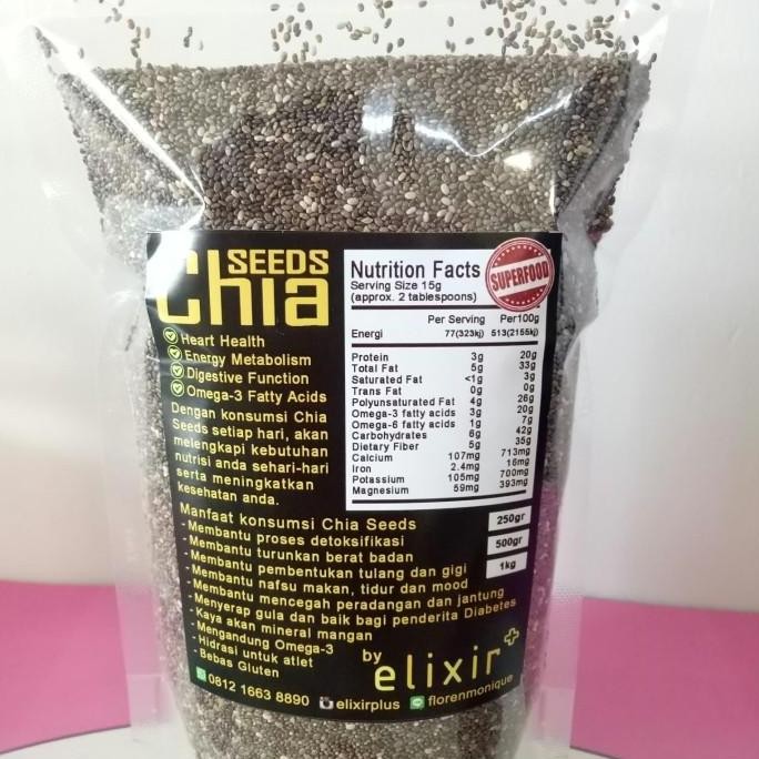 

(Allthebest) chia seed 1kg / chia seeds / biji chia / chia / superfood