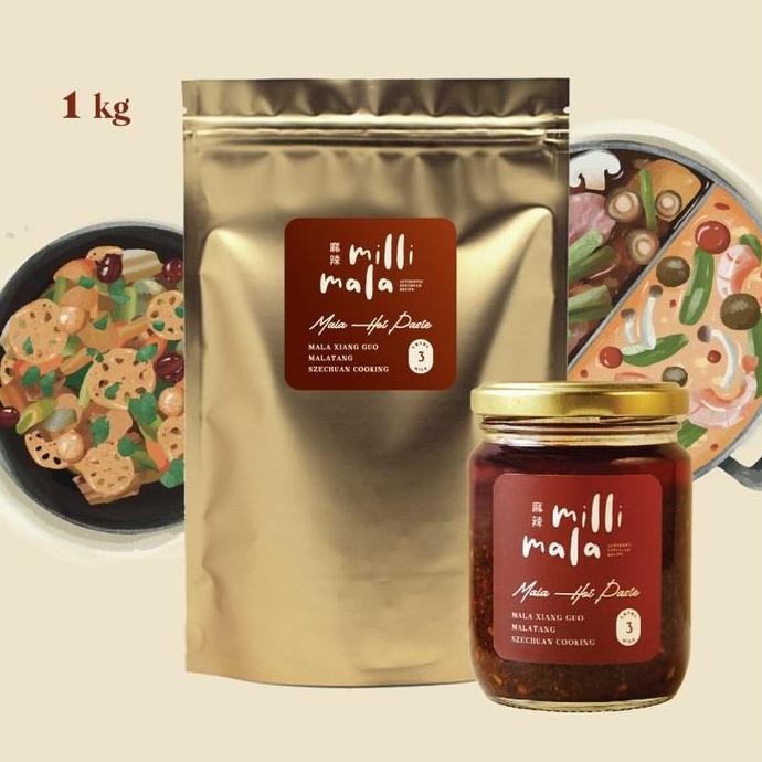

Promo Millimala Mala Hot Paste 1Kg - Bumbu Hotpot Mala Xiang Guo Pedas Aromatik