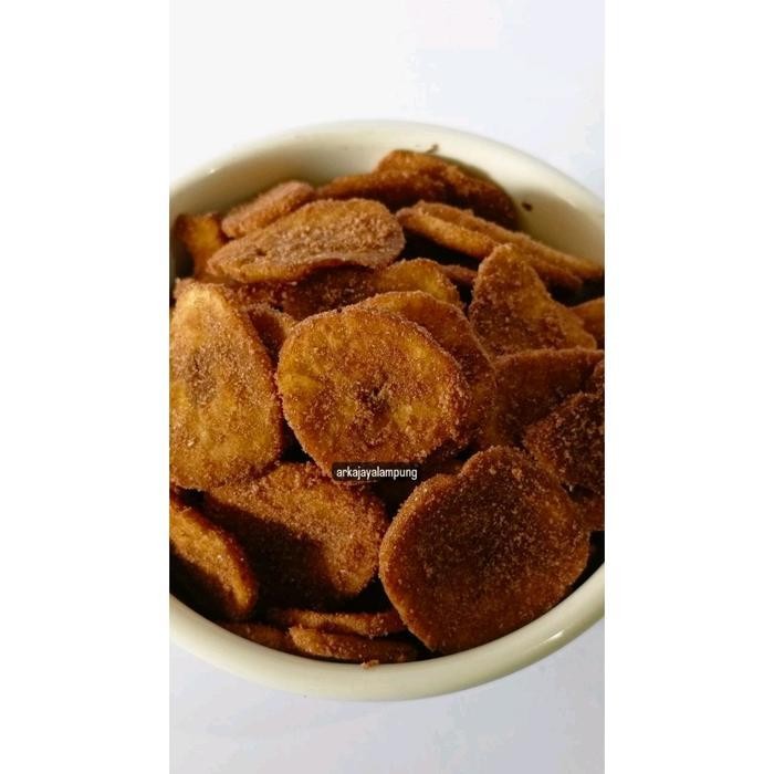 

Ccf Promo 1Kg) Keripik Coklat Pisang Kepok Potongan Koin