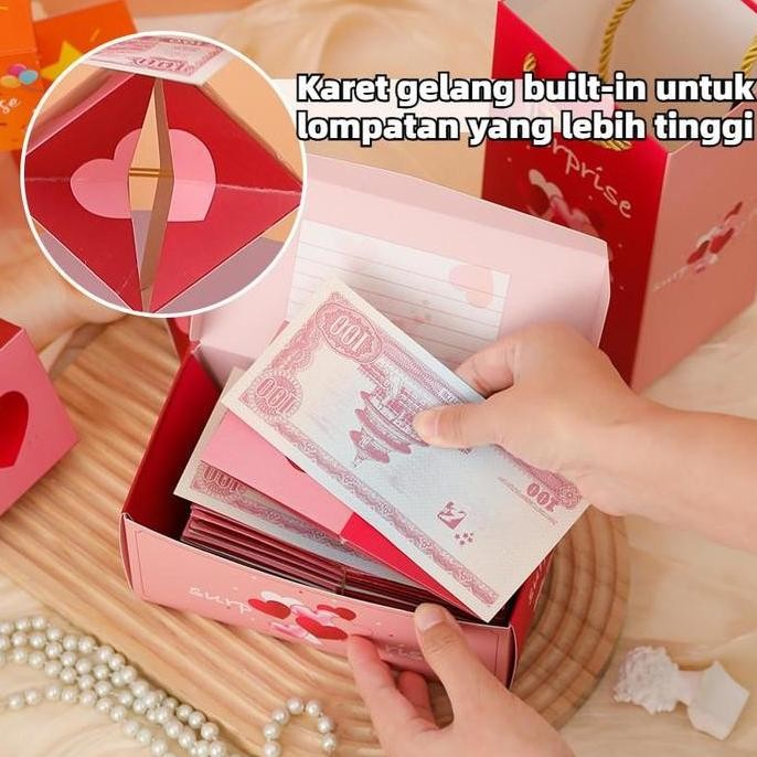 

Ready Surprise Box Kado Pacar Hampers Ulang Tahun Cewek Cowok Kado Valentine Anniversary
