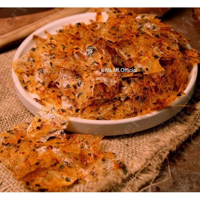 

CCF NAMI KERIPIK KACA Makanan Singkong Pedas Kripca Kripik Snacks Food