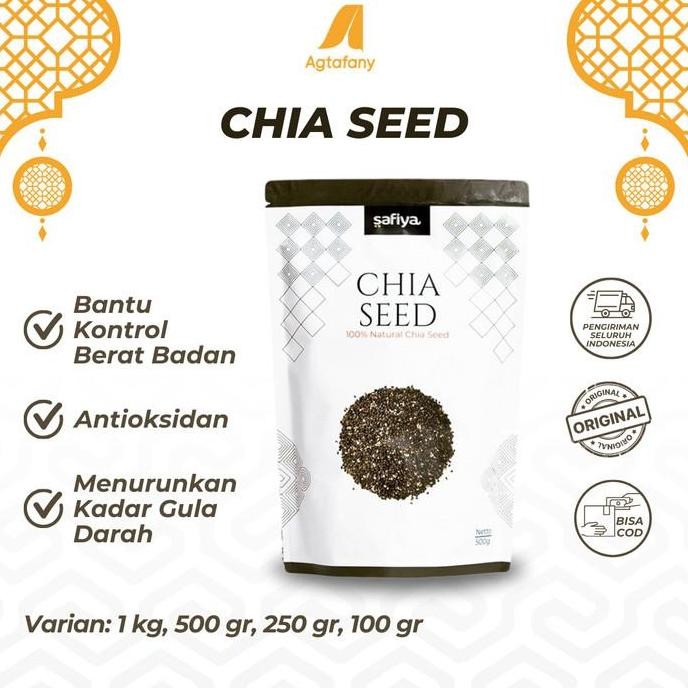

(Allthebest) Chia Seed Organic 1 Kg Black Chiaseed Original Premium