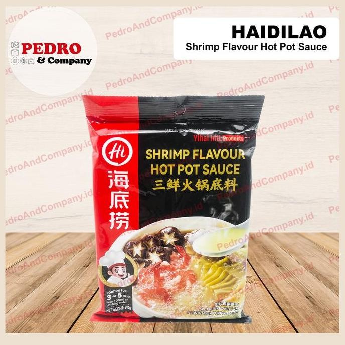 

Promo Haidilao Saus Udang Hotpot Instan 200Gr Pedas Shopee