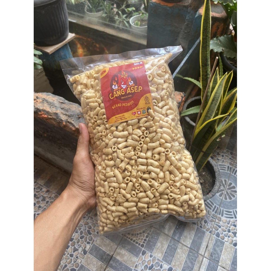 

Ccf Makaroni Bantat Pipa Super 500Gr-Asep Cemilan Makanan Snack Food Pedas Goreng Keripik Jagung
