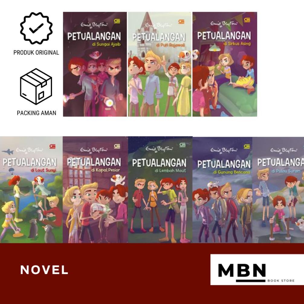 NOVEL ENID BLYTON SERI PETUALANGAN (LENGKAP) MURAH