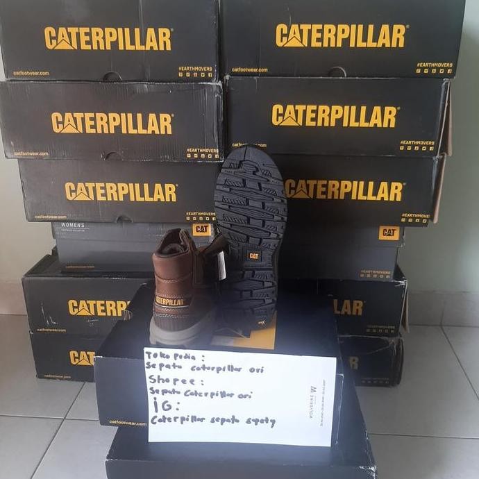 Sepatu Safety Caterpillar Device Ct Wp New Stok
