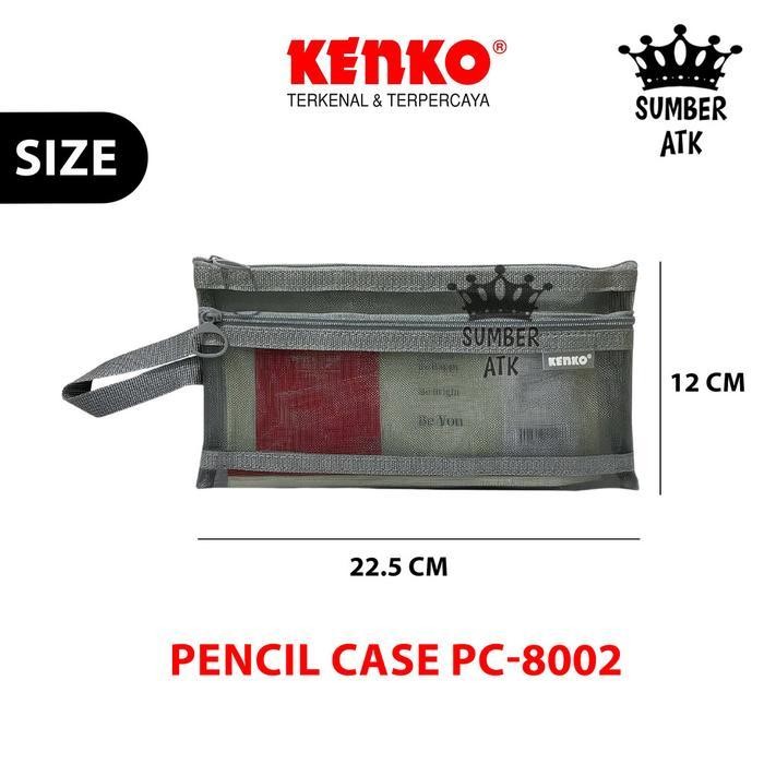 

DD Kotak Tempat Pensil Pencil Case KENKO PC-8002 PC-8003 PC-8010 PC-8010S PC-8012 Mesh