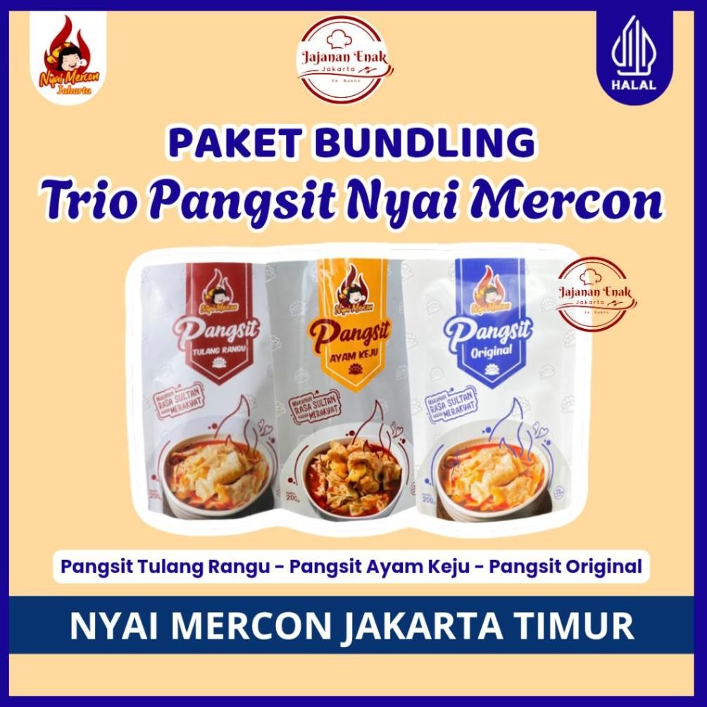 

Nyai Mercon - Paket Bundling Trio Pangsit Terbaru