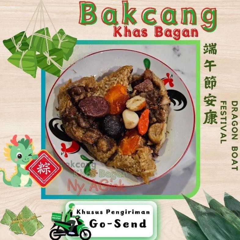 

Bakcang Bacang Premium Bakcang Ketan Khas Bagan Isi Babi Samcan Telur Asin Jamur Hioko Lapchiong Lapciong Lakci Chestnut Ebi Bawang Putih Terbaru