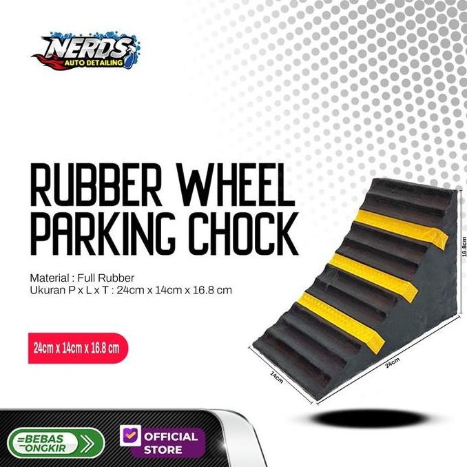 Terlaris Rubber Wheel Parking Ganjal Ban Mobil Truk/Ganjelan Ganjalan Ban Besar