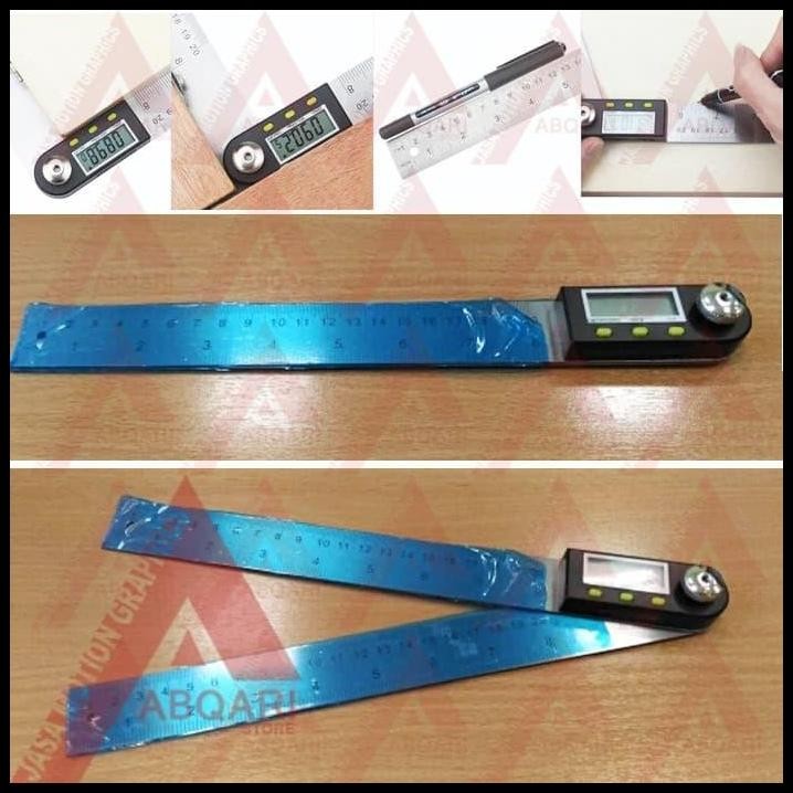 

busur derajat / digital protactor / inclinometer / goniometer ruler