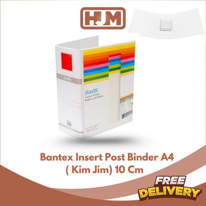 

Tersedia Bantex Insert Post Pipe Binder Model 1311-07