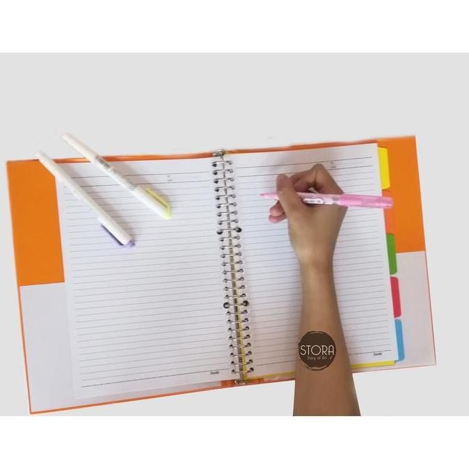 

Tersedia Bantex Ring Binder B5+ Free Pembatas Merah - Binder File Kertas