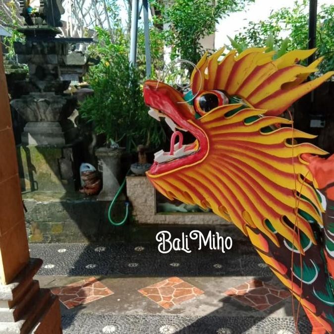 (Allthebest) layang layang naga kain 3 dimensi/layangan kain naga/layangan bali