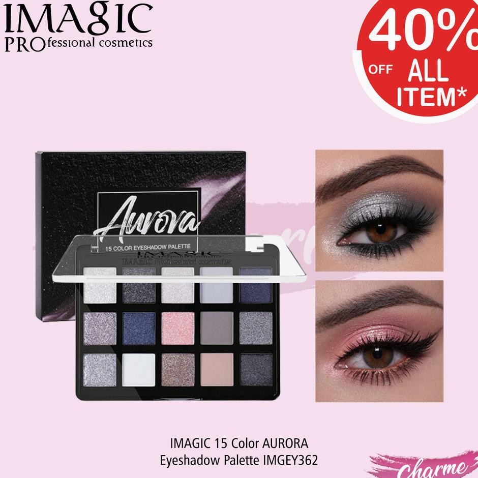 Ready Imagic 15 Color Aurora Eyeshadow Palette Ey 362