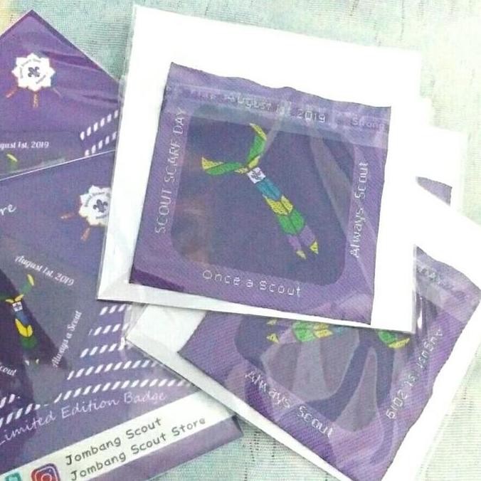 (Allthebest) Badge Bet Scout Scarf Day 2019 Pramuka
