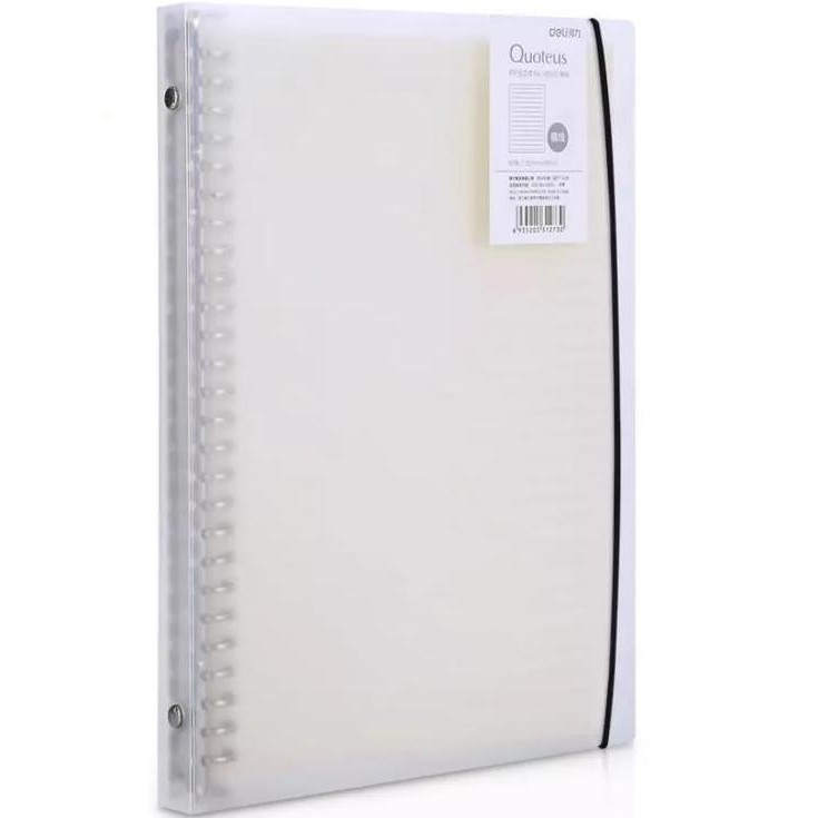 

Tersedia Binder Note B5 Map Binder Ring 26 Ring Transparan Deli HB560 Quote Us