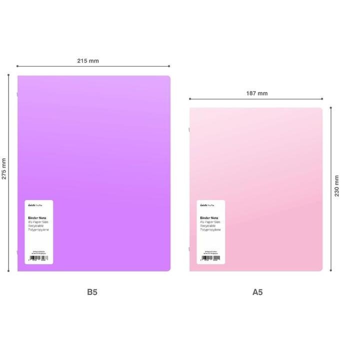 

Tersedia Binder Note Ring File Isi Kertas & Pembatas Daiichi Profil 2