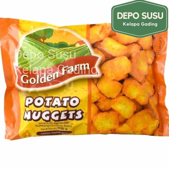 

Golden Farm Potato Nuggets 750Gr | Kentang Goreng 750 Goldenfarm Pasti Promo