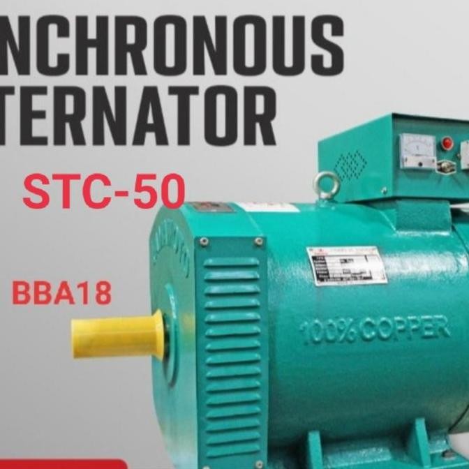 Yamamoto Stc-50Kw Dinamo Alternator 100% Tembaga
