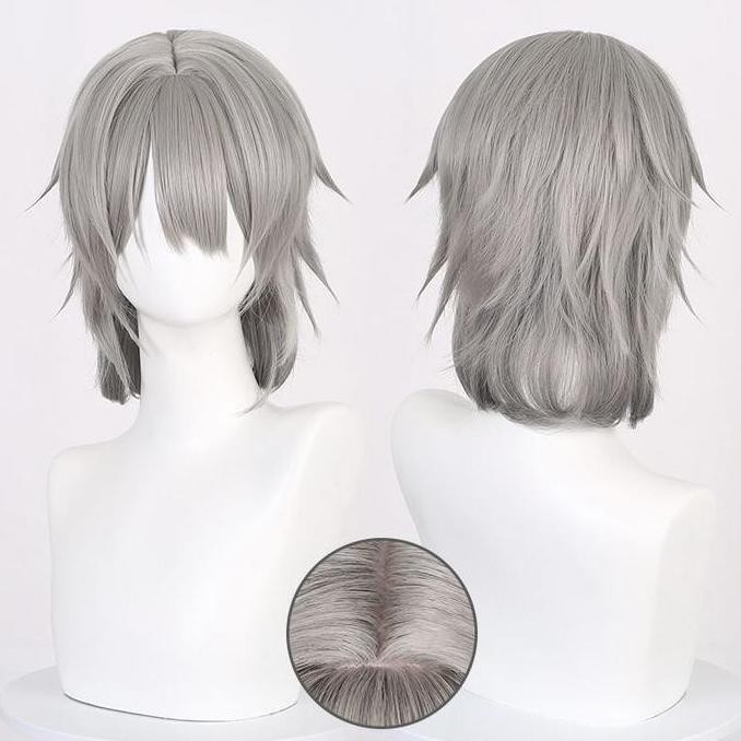 Wig Anime Cosplay Trailblazer Cosplay Female Male Wig Untuk Star Rail Cosplay