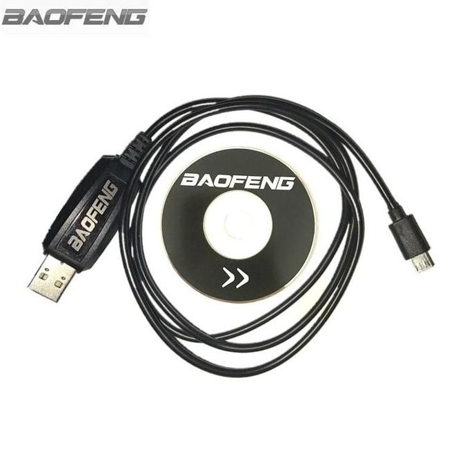 Promo Kabel Program HT BF-T1 dan Software Baofeng Pofung BFT1 Pro PF-T1 BFT1 COD