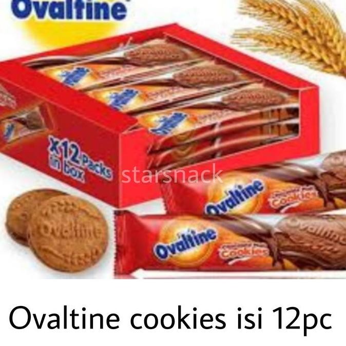 

Ovaltine Cookies Isi 12pcs - Kue Kering Malt Premium Stok Terbatas