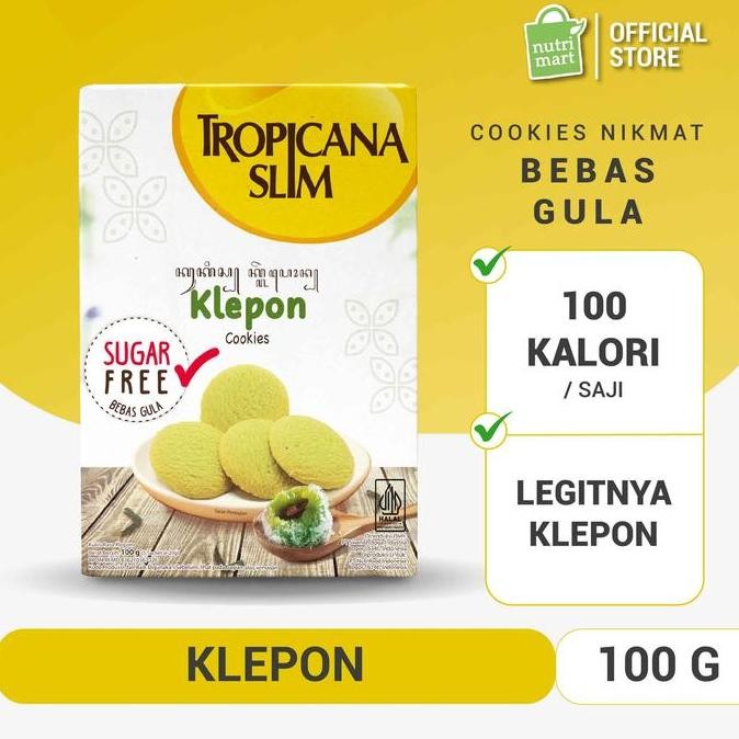

Tropicana Slim Cookies Klepon 5 Sachet - Snack Rendah Gula Sehat Stok Terbatas