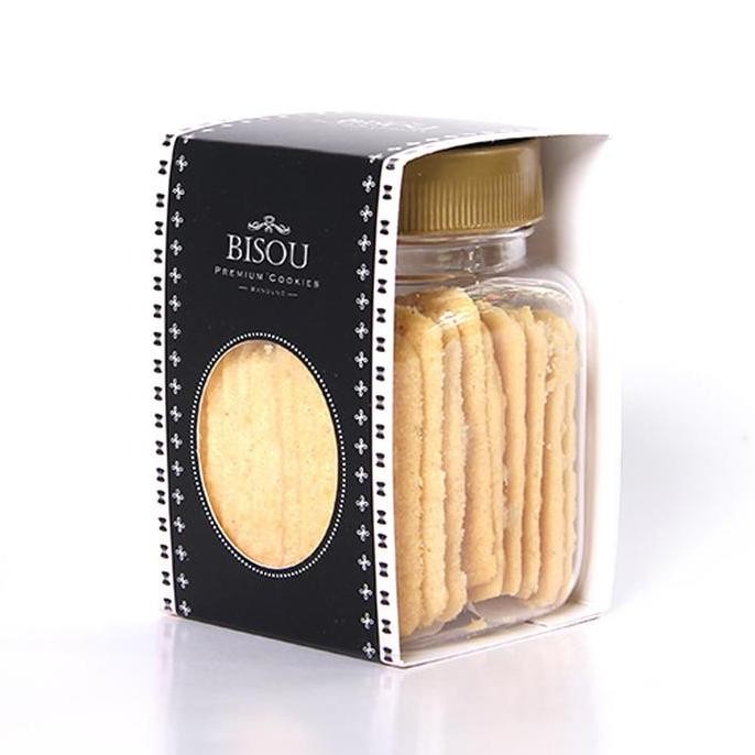 

Lidah Kucing Small Kue Kering Lebaran Bisou Premium Cookies - Kue Renyah Stok Terbatas