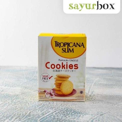 

Tropicana Slim Cookies Keju 100gr - Camilan Diet Rendah Gula Stok Terbatas