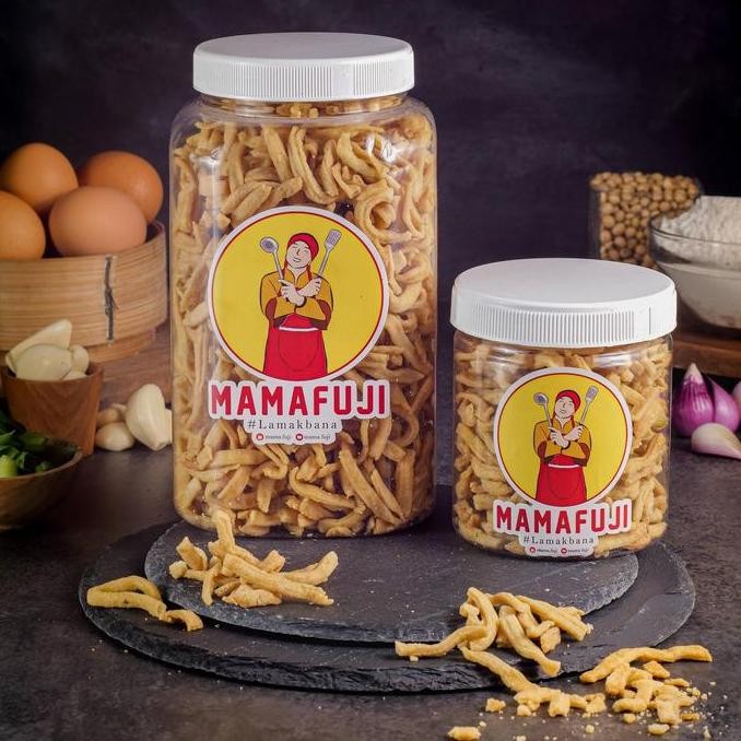 

Mama Fuji Kue Bawang Original 250gr - Camilan Asin Gurih Rumahan Stok Terbatas