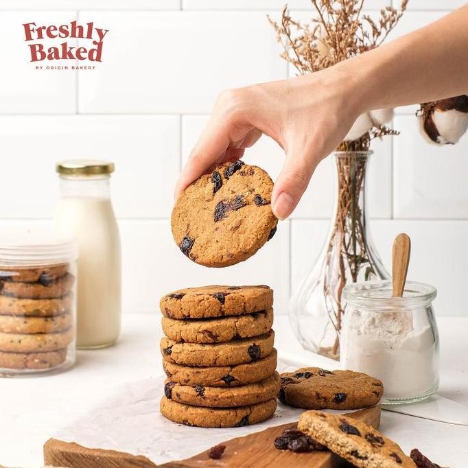 

Gluten Free Cinnamon Raisin Cookies Sehat Stok Terbatas