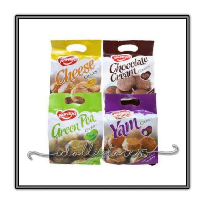 

Naraya Cookies Choco Cheese Yam Green Pas Stok Terbatas