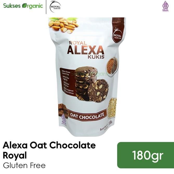 

Alexa Cookies Almond Oat Coklat Gluten Free 180gr Stok Terbatas