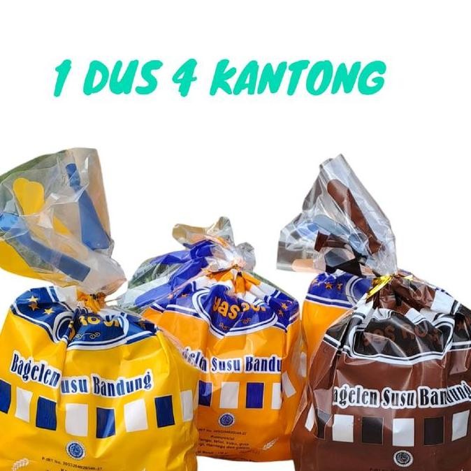 

Roti Bagelen Susu Bandung 1 Dus Isi 4 Kantong - Rasa Susu Keju Coklat Stok Terbatas