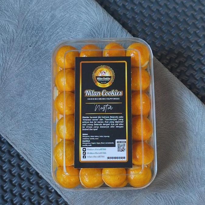 

Nastar Classic Ekonomis Homemade - Nastar Isi Selai Nanas Segar Stok Terbatas